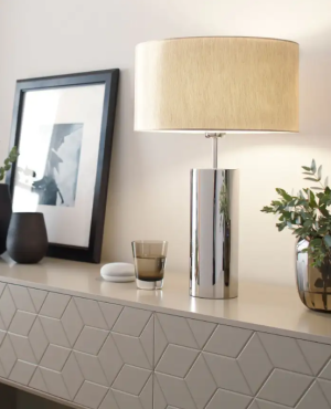 Prag Corded Table Lamp - Round